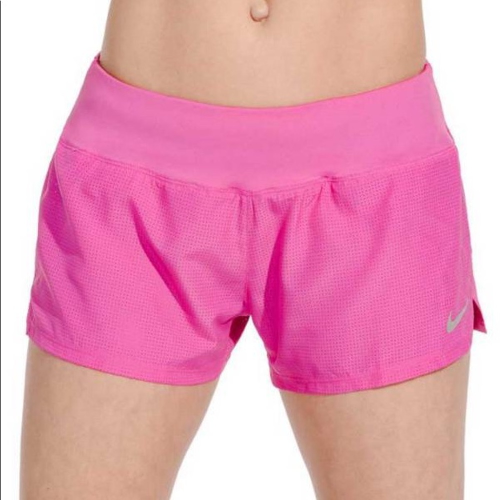 Nike Dri-Fit fuchsia short shorts